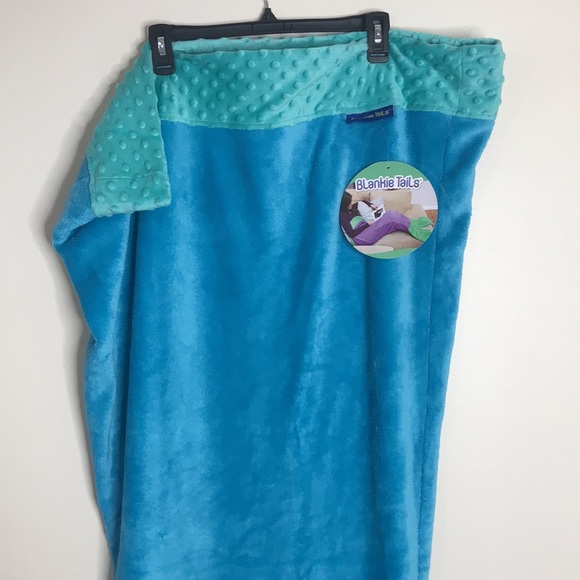 Mermaid blanket tail cozy couch blanket pullover stay warm - Picture 6 of 8